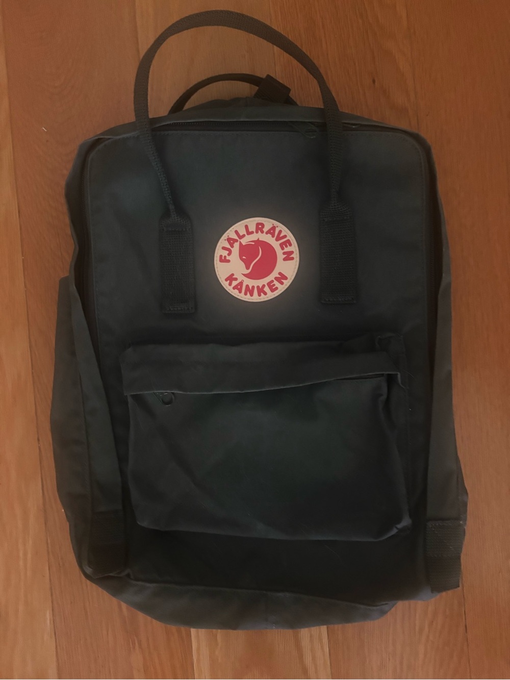 Fjallraven Kanken backpack grey/forest green